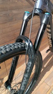 Bicicleta Second Hand Giant Reign gri negru Fox - marime M - imagine 6