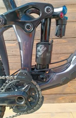 Bicicleta Second Hand Giant Reign gri negru Fox - marime M - imagine 8