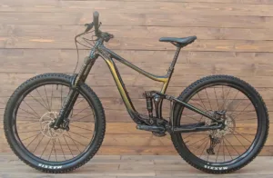 Bicicleta Second Hand Giant Reign verde negru Rock - marime M