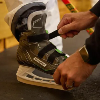 Patine BAUER XLS yth 11R gri 29.5 - imagine 3