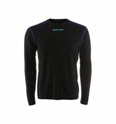 Top BAUER Basics LS negru yth copii M