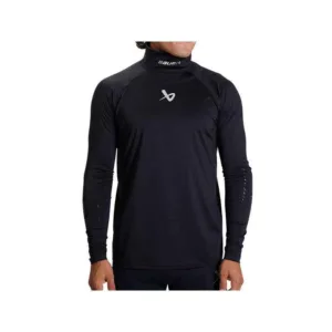 Bluza BAUER cu gatiera gry/negru yth L