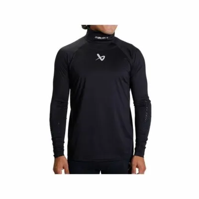 Bluza BAUER cu gatiera gry/negru yth XL