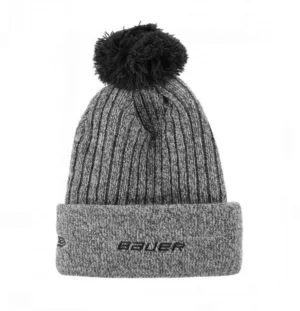 Caciula BAUER Marl Pom Pom chl/negru