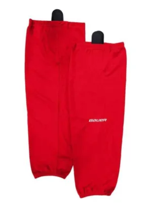 Jambiere BAUER Flex rosu yth L-XL