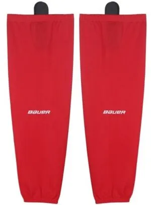 Jambiere BAUER Flex rosu Sr L-XL