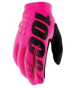 Manusi 100Percent Brisker Cold Weather S neon pink