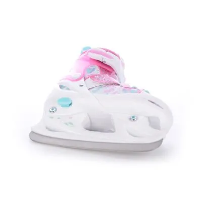Patine Reglabile TEMPISH ICE SKY GIRL 34-37 pink alb - imagine 4