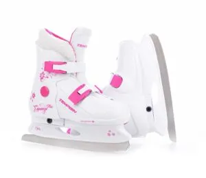 Patine Reglabile TEMPISH FUR EXPANZE PLUS GIRL 37-40 alb pink