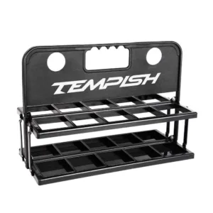 Suport TEMPISH pentru 10 bidoane negru