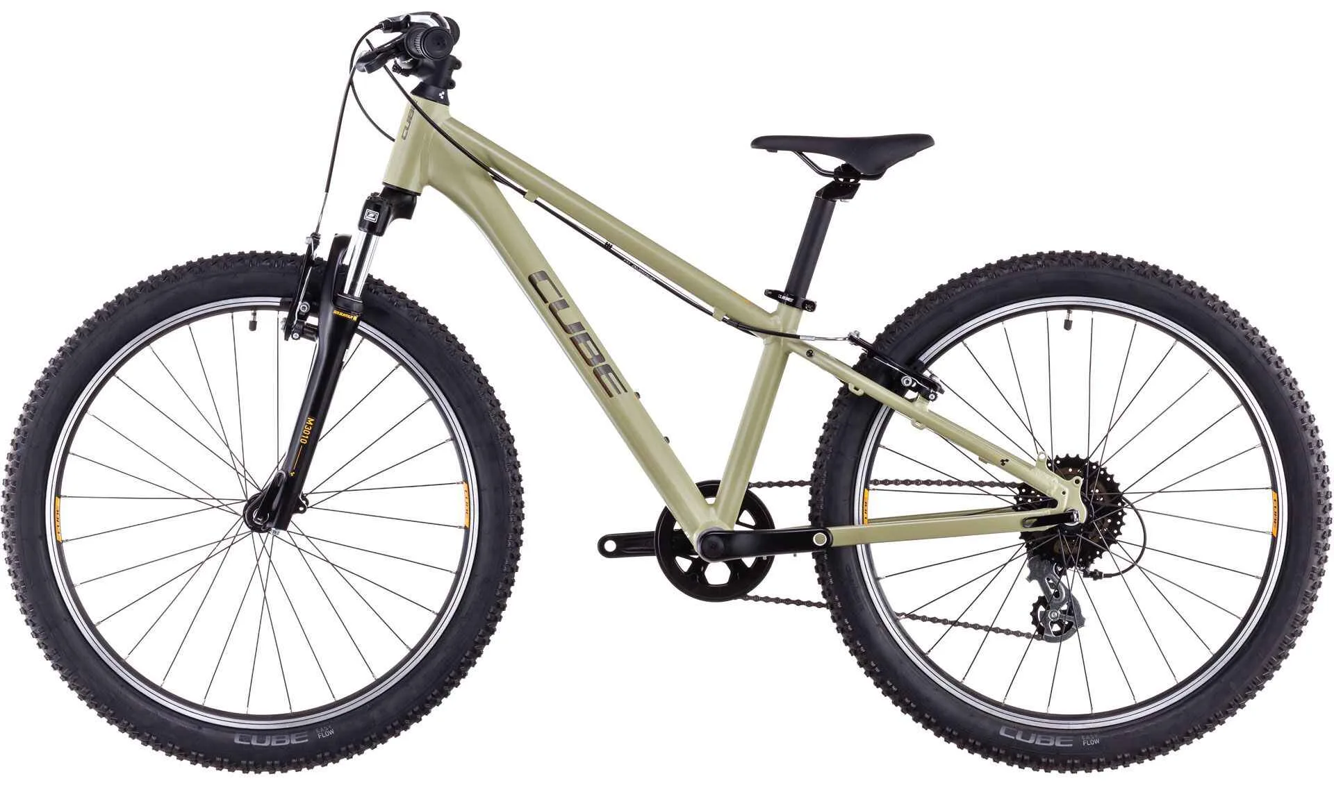 Bicicleta Cube Acid 240 lightolive orange 24 - imagine 2