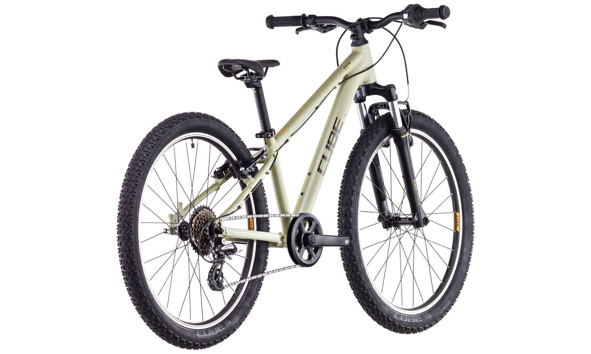 Bicicleta Cube Acid 240 lightolive orange 24 - imagine 3