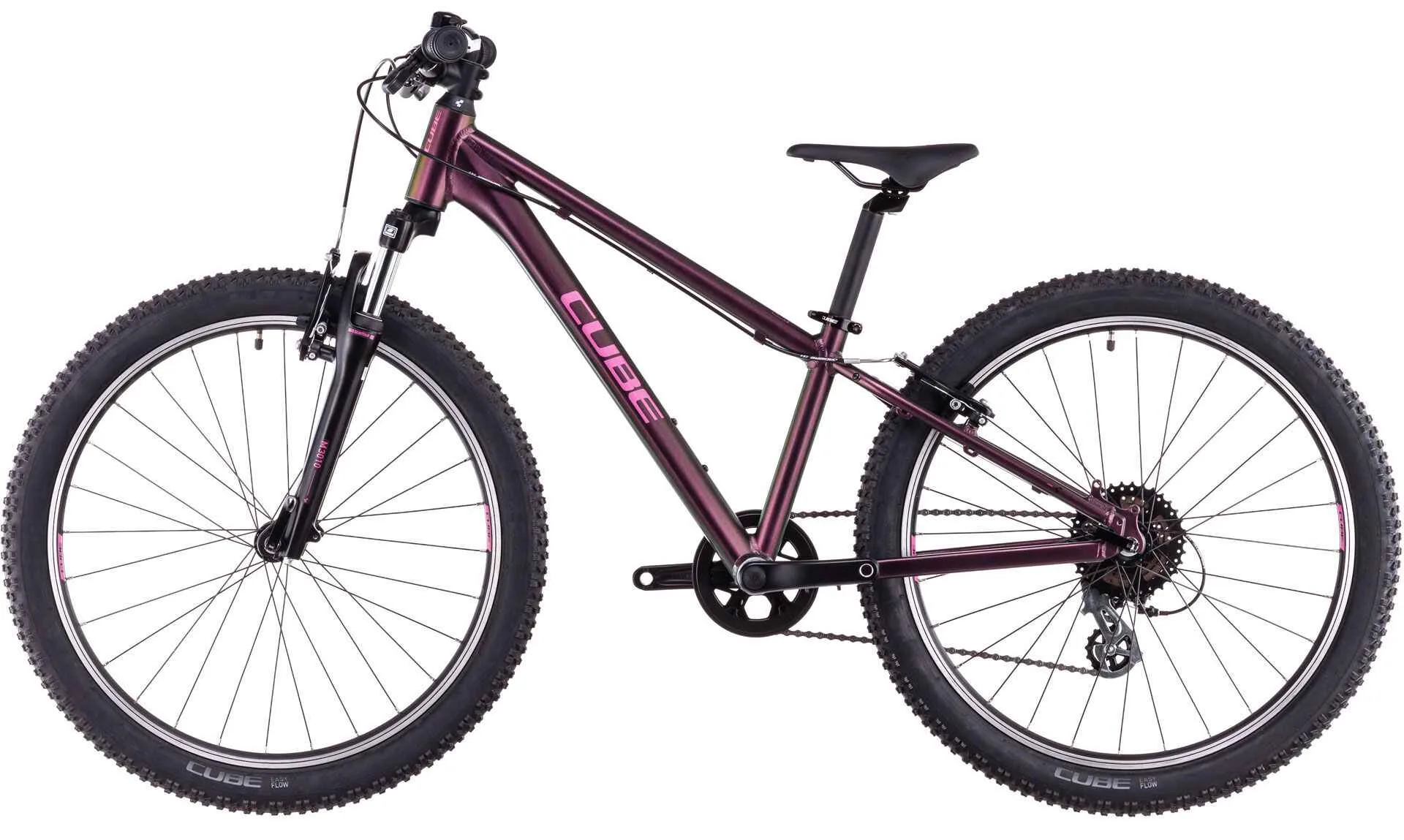 Bicicleta Cube Acid 240 molotov pink 24 - imagine 2