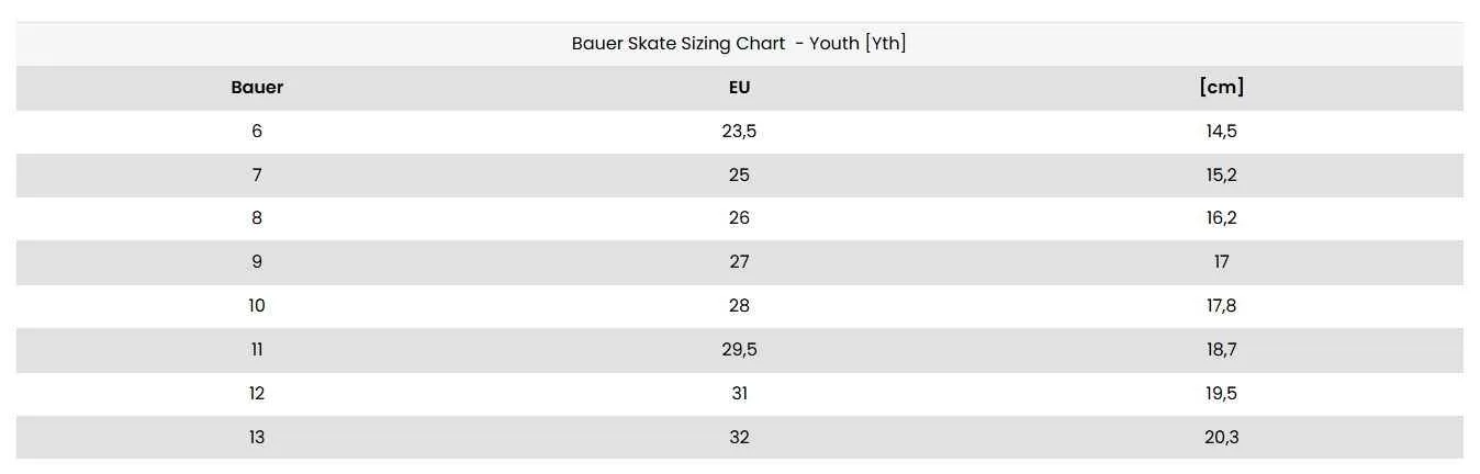 Patine BAUER XLS yth 9R gri 27 - imagine 5