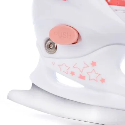 Patine Reglabile TEMPISH RS TON ICE GIRL 26-29 pink alb - imagine 5