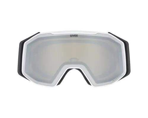 Ochelari schi UVEX Gravity FM white mat/silver-green - imagine 2