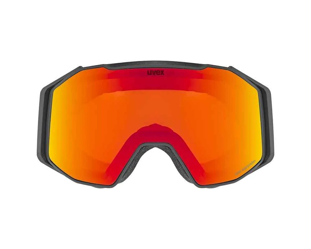 Ochelari schi UVEX Gravity FM black mat/red-clear - imagine 2