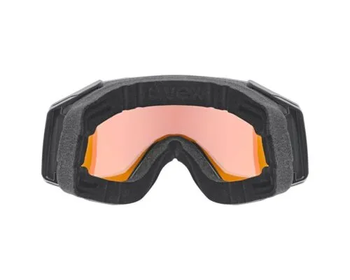 Ochelari schi UVEX Gravity FM black mat/red-clear - imagine 3