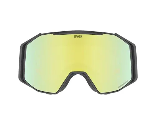 Ochelari schi UVEX Gravity FM black mat/yellow-orange - imagine 2