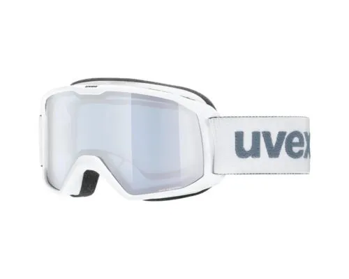 Ochelari schi Uvex Elemnt FM white mat/silver-blue S2