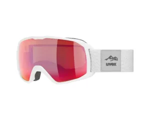 Ochelari schi Uvex Xcitd CV white mat/rose-green S2