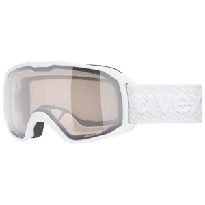 Ochelari schi Uvex Xcitd V white mat/silver-clear S1-S3