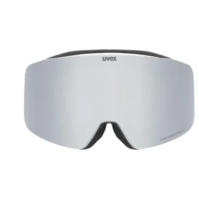 Ochelari schi Uvex Pwdr FM white matt dl/silver-clear S2 - imagine 2