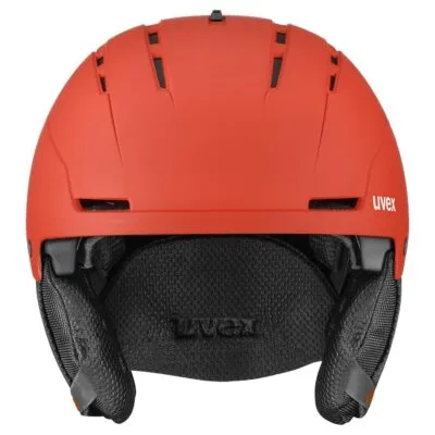 Casca schi Uvex Stance fierce red mat 54-58 cm - imagine 3