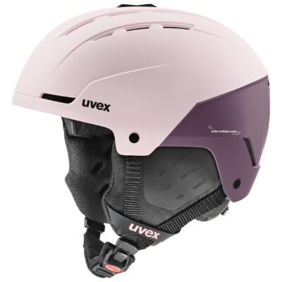 Casca schi Uvex Stance powder-plum mat 54-58 cm