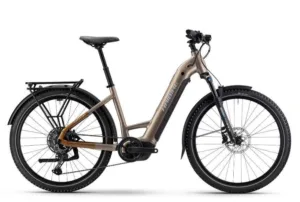 e-bike Haibike TREKKING 6.5 27.5 Low Cues 10 600Wh 2025 M toffee/sand/silver glossy