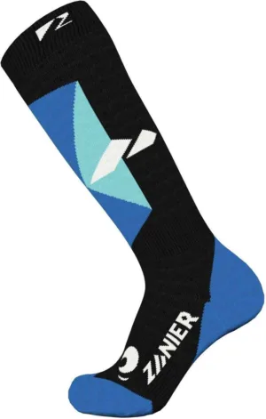 Sosete Zanier ZNOWMAN SOCK black-royal size L