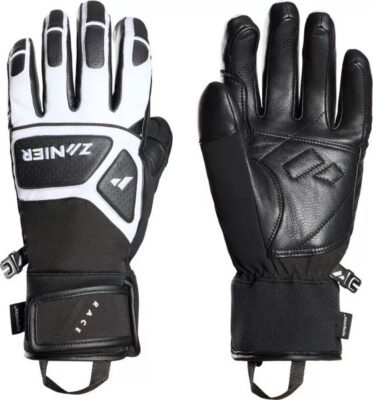 Manusi Zanier RACE-PRO.STX Jr black-white size 4.5