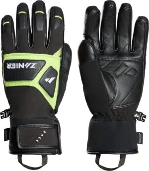 Manusi Zanier RACE-PRO.STX Jr black-neonlime size 5.5