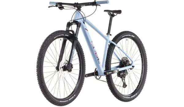 Bicicleta Cube Attention SLX pidgeonblue rubyred 17 29 M - imagine 5