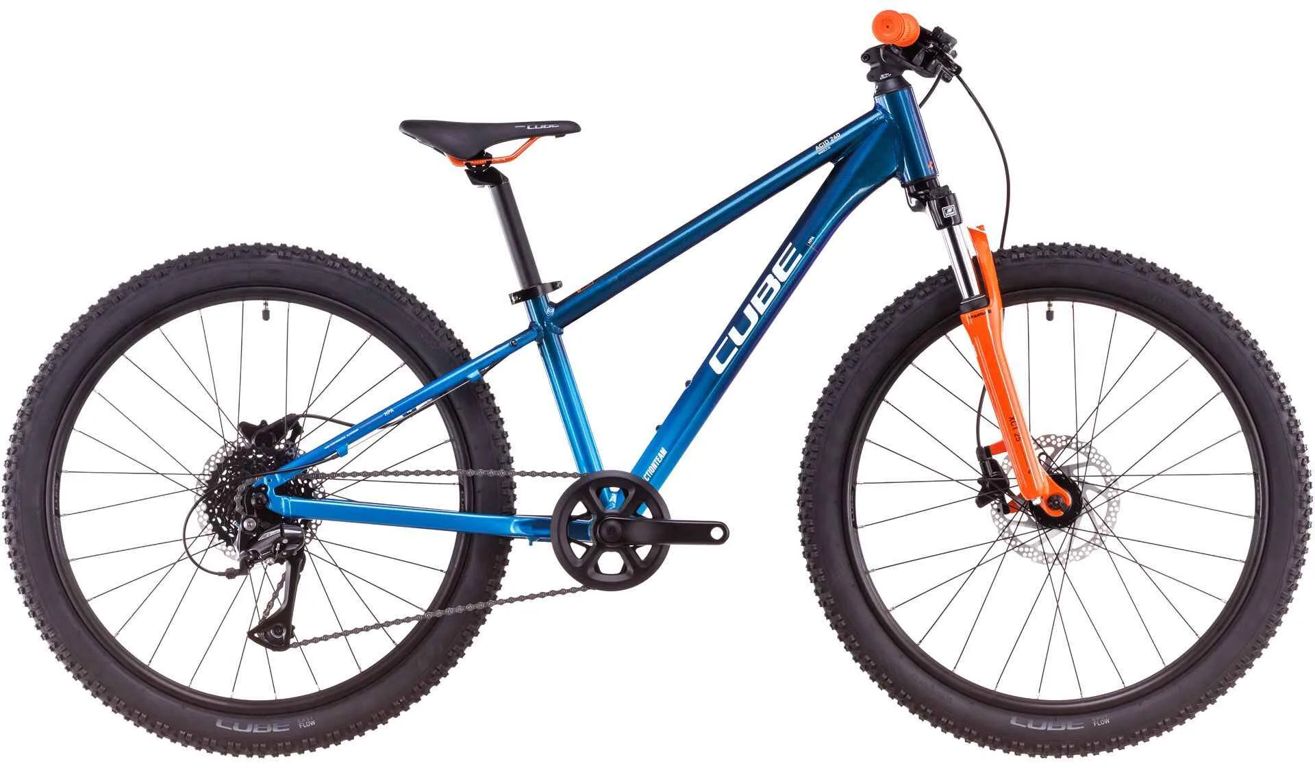 Bicicleta Cube Acid 240 Disc actionteam blue orange 24