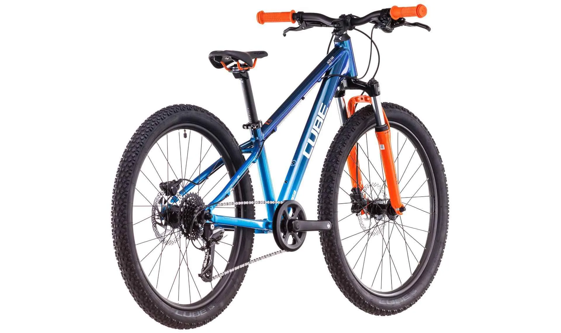 Bicicleta Cube Acid 240 Disc actionteam blue orange 24 - imagine 3