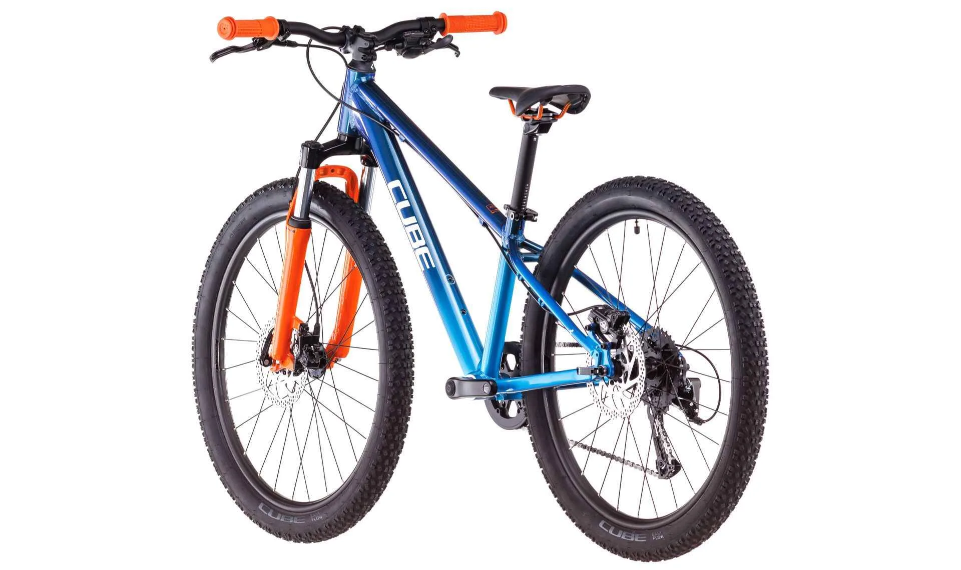 Bicicleta Cube Acid 240 Disc actionteam blue orange 24 - imagine 4