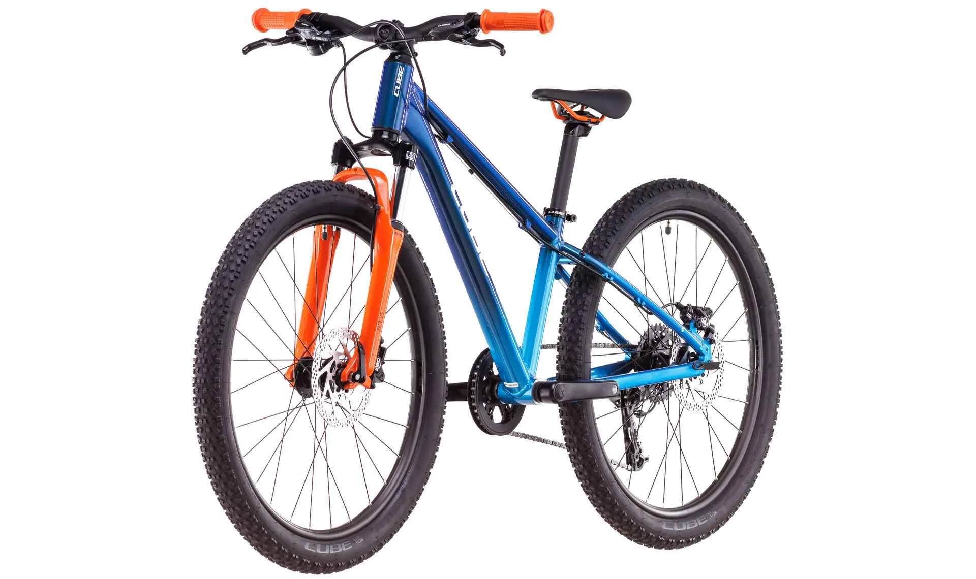 Bicicleta Cube Acid 240 Disc actionteam blue orange 24 - imagine 5