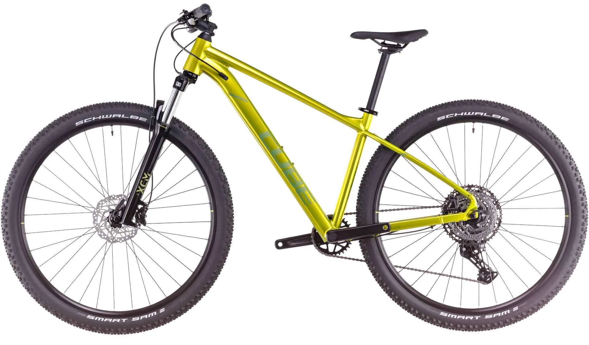 Bicicleta Cube Aim SLX flashlime juniper 17 29 M - imagine 2