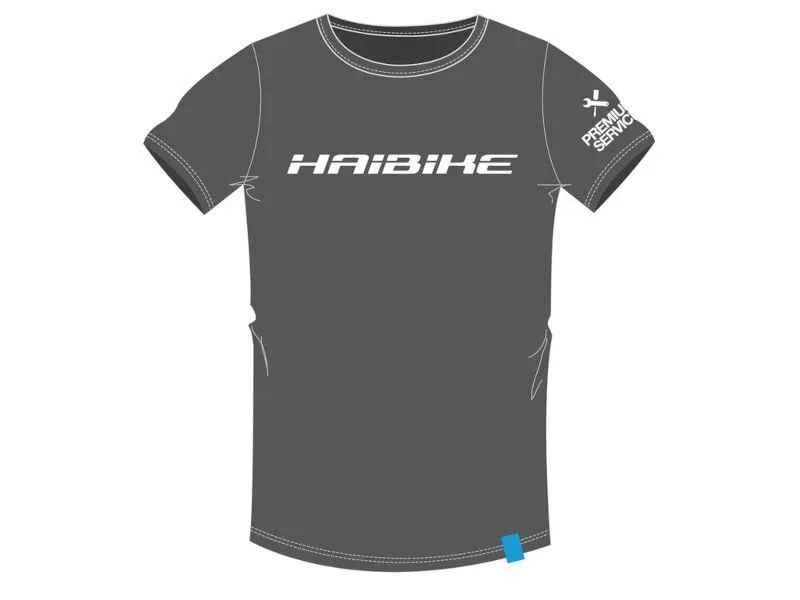 Tricou Haibike Work - unisex grey size M
