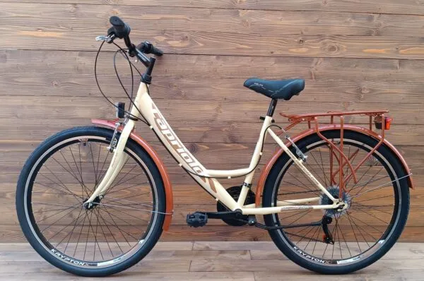 Bicicleta Capriolo Metropolis Lady 26 beige 17 - imagine 2