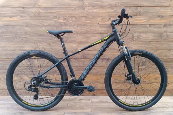Bicicleta Capriolo Exid 27.5 AL black-yellow-mat 16