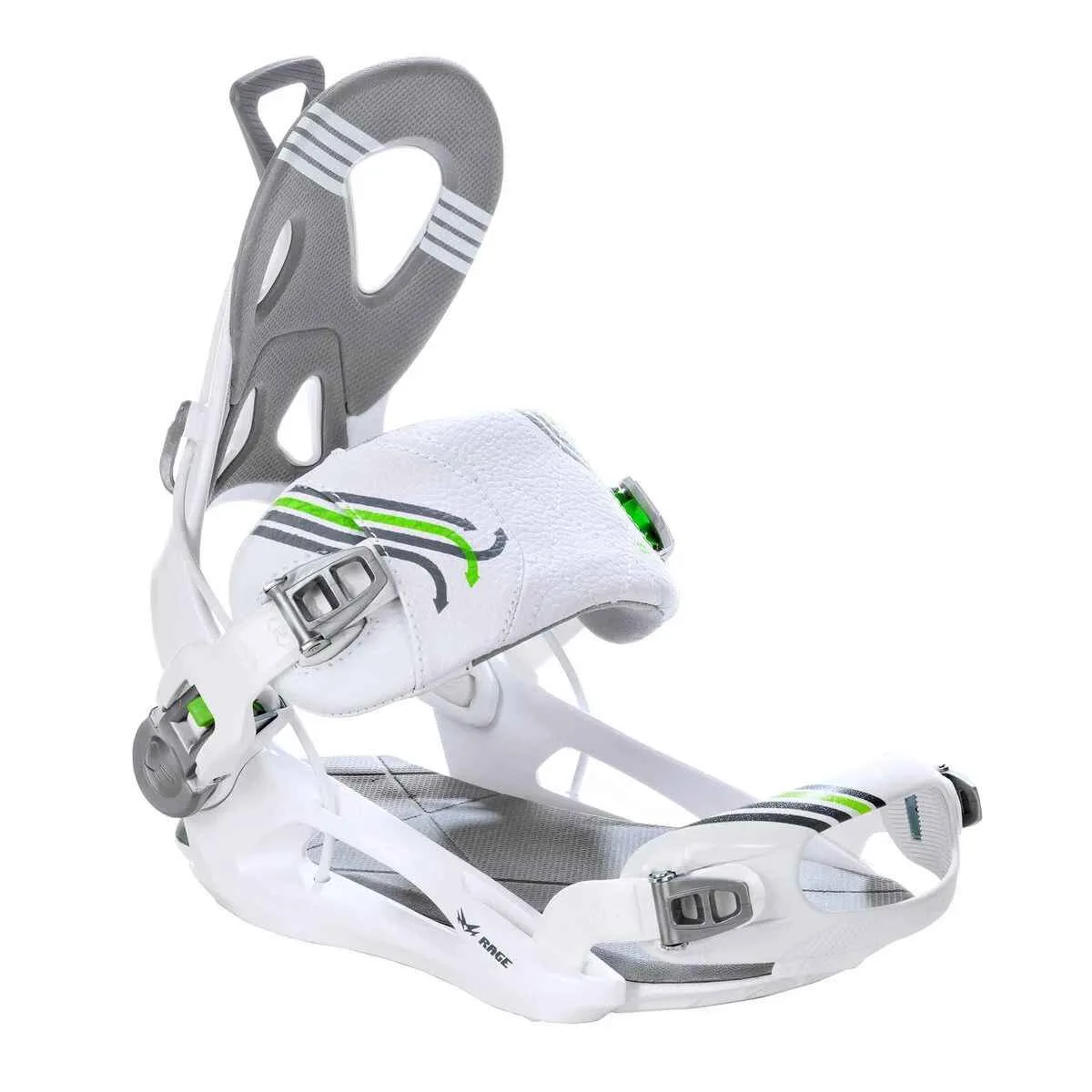 Legatura snowboard SP RAGE FT540 white L - imagine 2