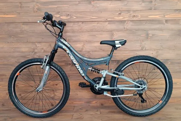Bicicleta Capriolo MTB CTX240 24 matt grey orange 14 - imagine 2