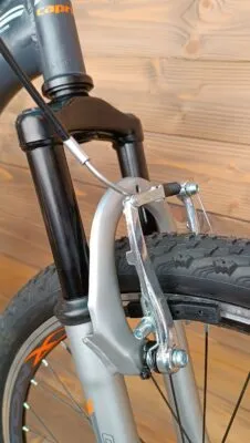 Bicicleta Capriolo MTB CTX240 24 matt grey orange 14 - imagine 4
