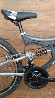 Bicicleta Capriolo MTB CTX240 24 matt grey orange 14 - imagine 5
