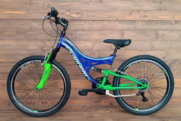 Bicicleta Capriolo MTB CTX240 24 glossy blue green 14 - imagine 2
