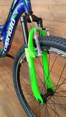 Bicicleta Capriolo MTB CTX240 24 glossy blue green 14 - imagine 3