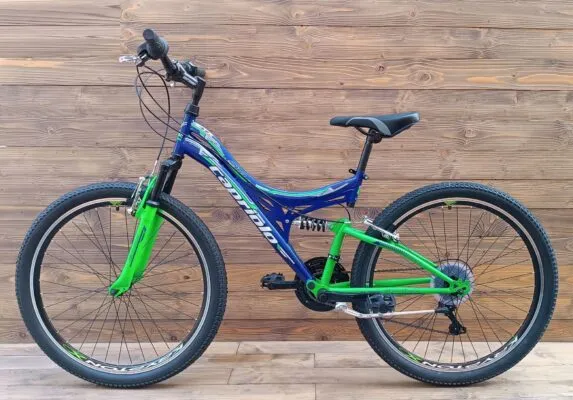 Bicicleta Capriolo MTB CTX260 26 glossy blue green 16 - imagine 2