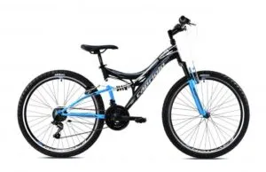 Bicicleta Capriolo MTB CTX260 26 matt black blue 16